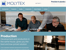 Tablet Screenshot of molytex.com